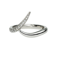 Entwined Ardour35 Wedding Ring - 18ct White Gold 