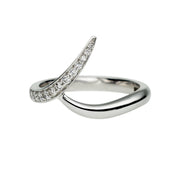 Entwined Ardour50 Wedding Ring - Platinum & 0.15ct Diamond