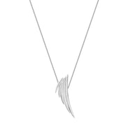 Quill Drop Pendant - Silver