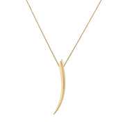 Sabre Fine Medium Necklace - 18ct Yellow Gold