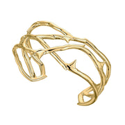 Rose Thorn Small Cuff - Yellow Gold Vermeil