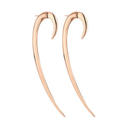 Hook Size 3 Earrings - Rose Gold Vermeil