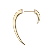 Hook Single Size 2 Earring - Yellow Gold Vermeil