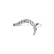 Entwined50 Eternity Ring - 18ct White Gold & 0.35ct Diamond