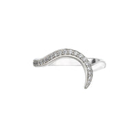 Entwined50 Eternity Ring - 18ct White Gold 