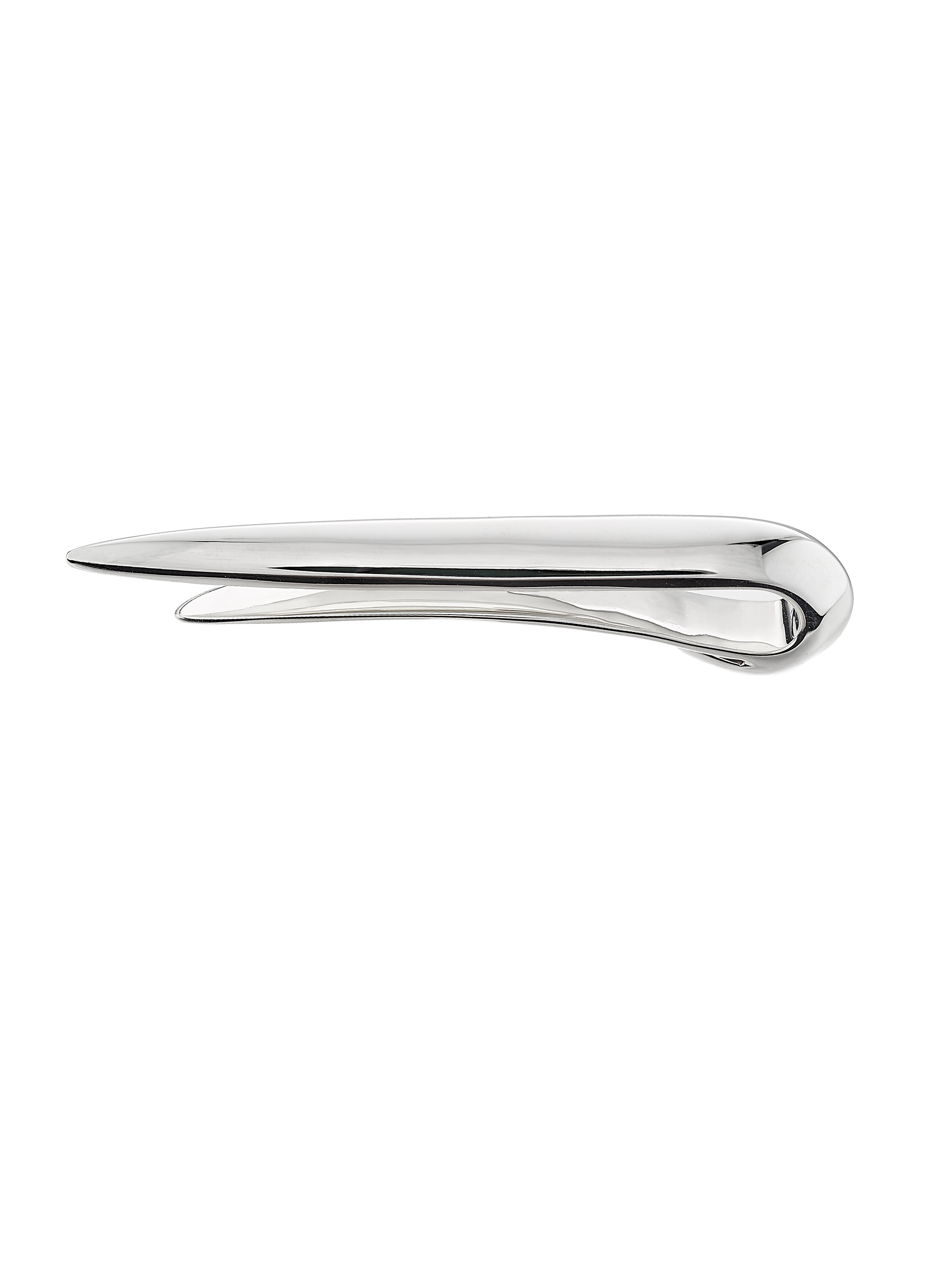 Silver Arc Tie Pin