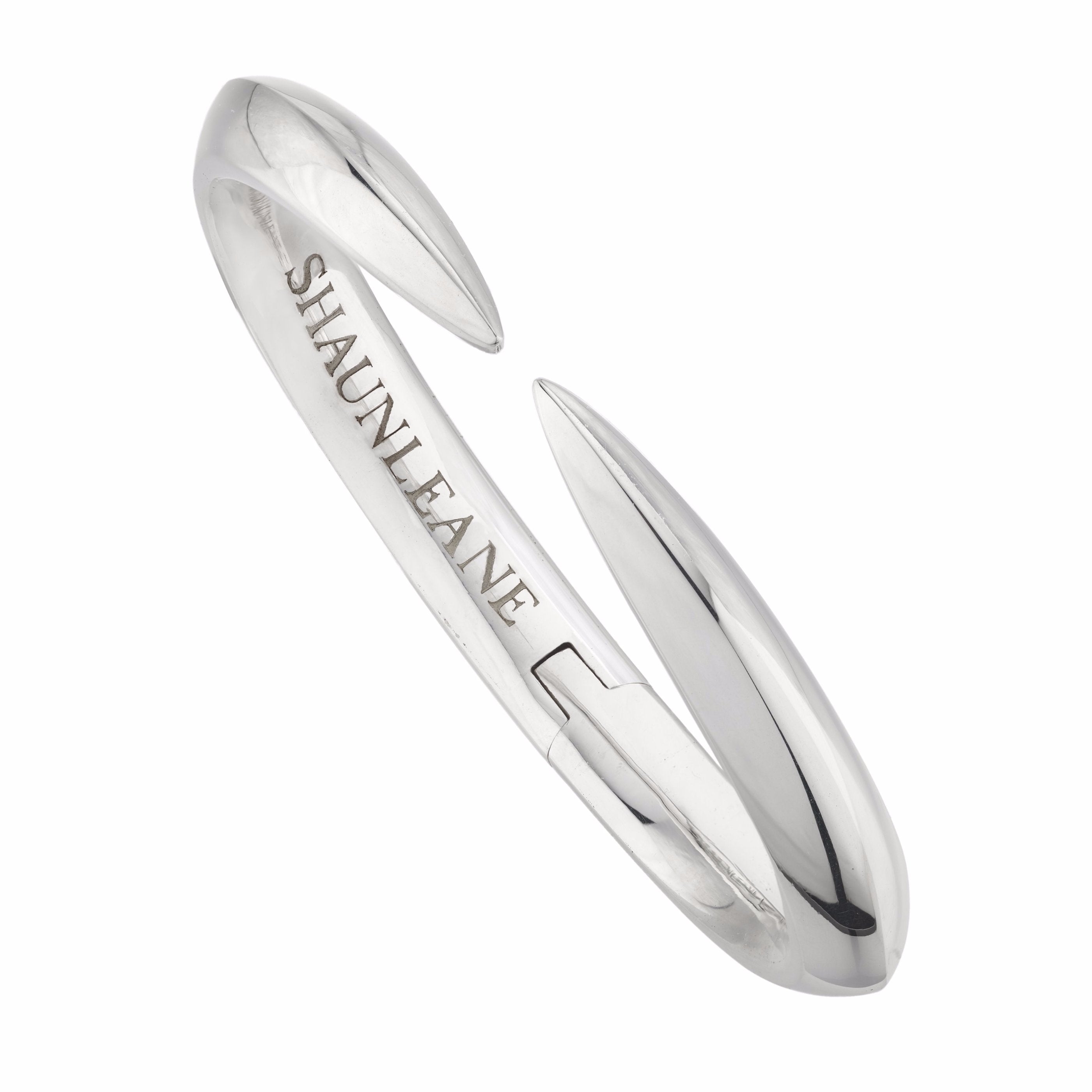 Silver Arc Cuff