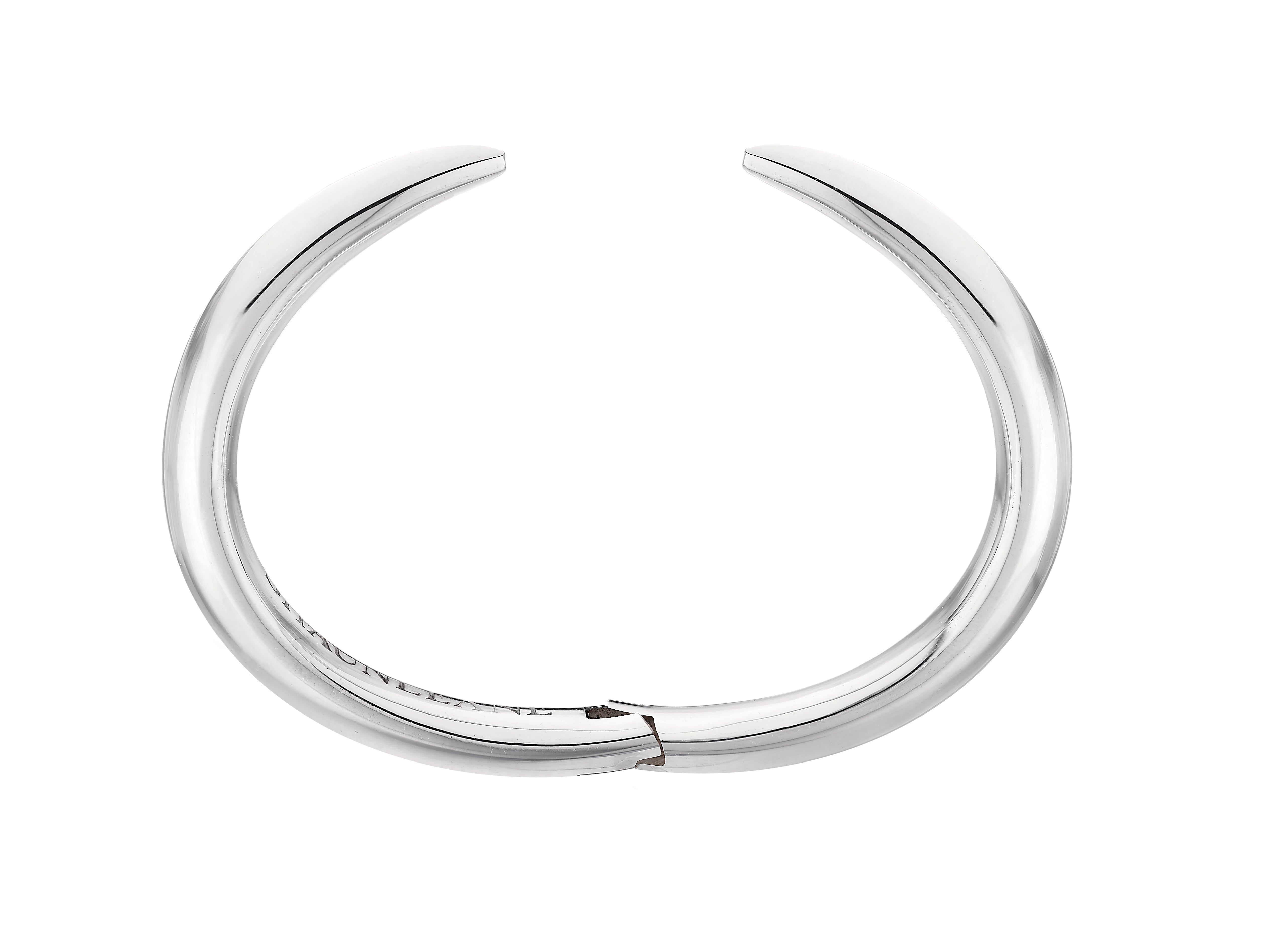 Silver Arc Cuff