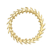 Serpent's Trace Wide Bracelet - Yellow Gold Vermeil