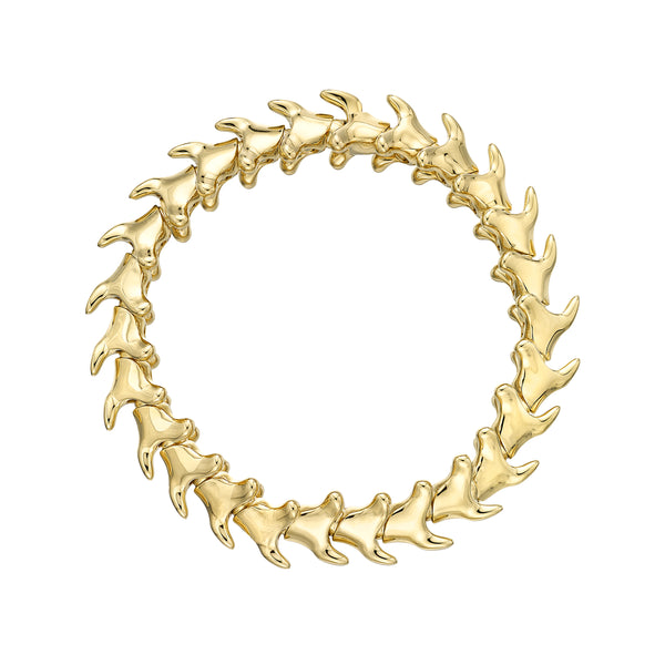 Shaun Leane 18kt yellow gold 'Sabre' earrings - Metallic