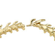 Serpent's Trace Wide Bracelet - Yellow Gold Vermeil