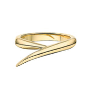 Interlocking Stacked Ring - 18ct Yellow Gold & Diamond