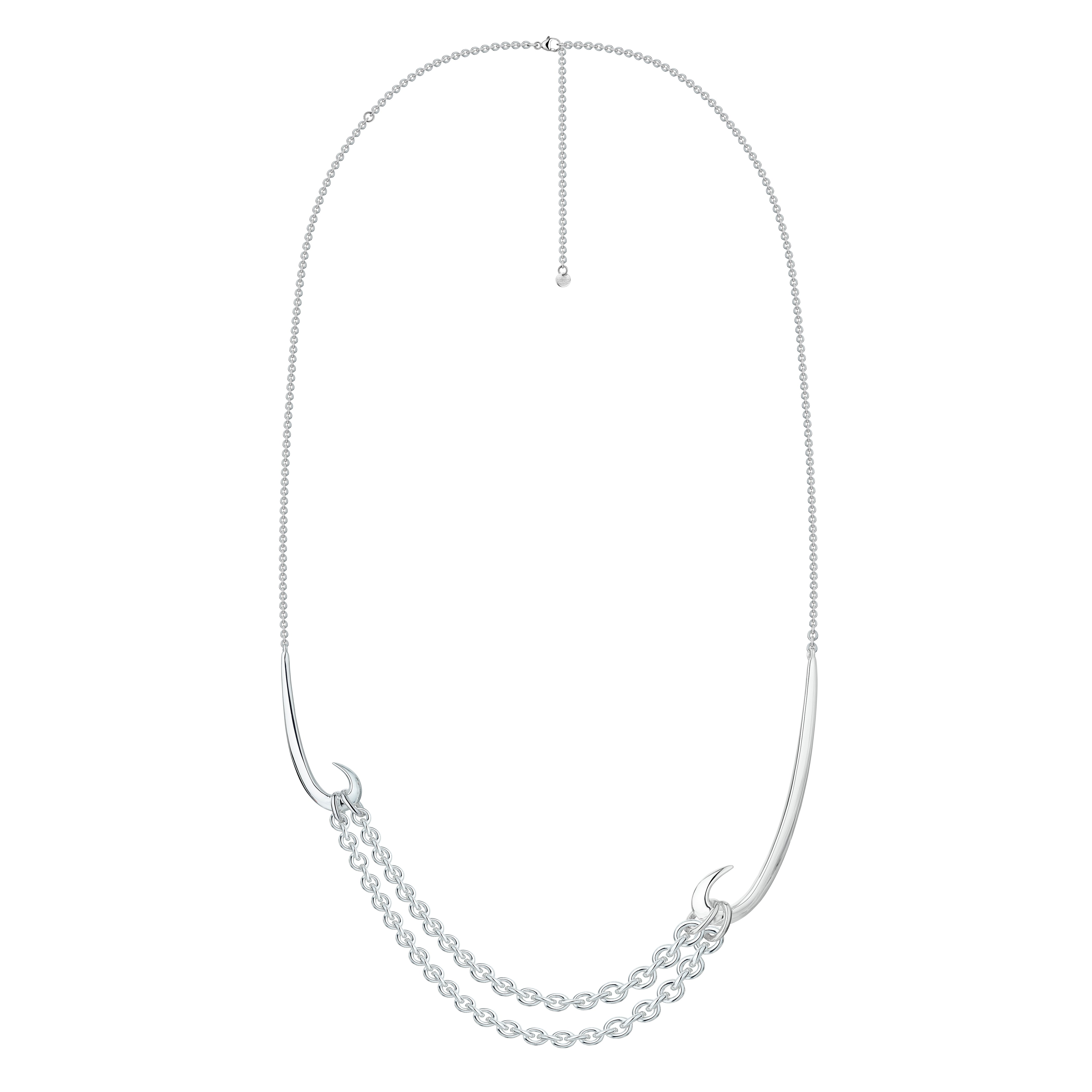 Hook Multi Pendant - Silver