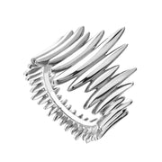 Quill Wrap Ring - Silver