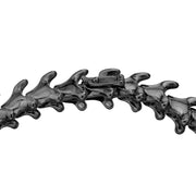 Serpent's Trace Slim Bracelet - Silver Black Rhodium