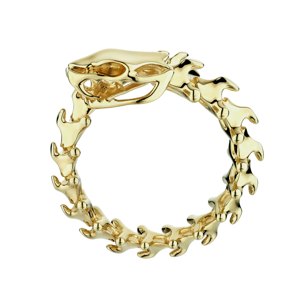 Shaun Leane Serpent Trace Yellow Gold Vermeil Wrap Ring