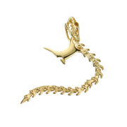 Serpent's Trace Cufflinks - Yellow Gold Vermeil