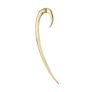 Hook Single Size 3 Earring - Yellow Gold Vermeil