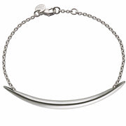Silver Quill Chain Bracelet