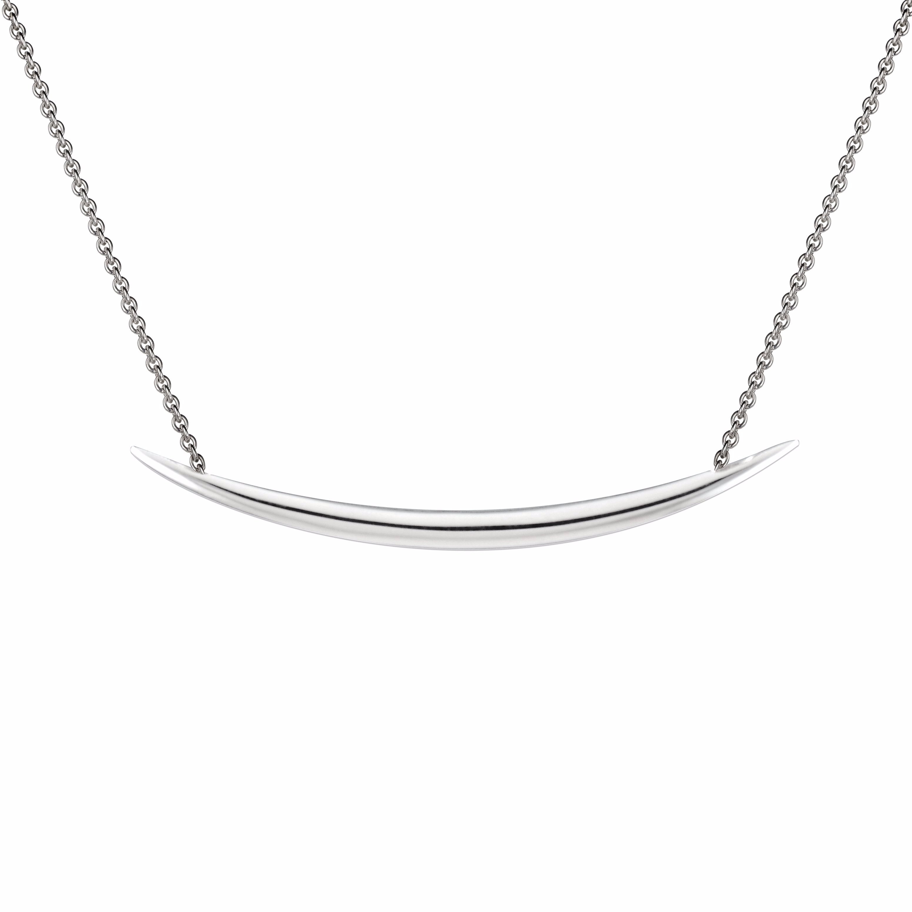 Silver Quill Necklace