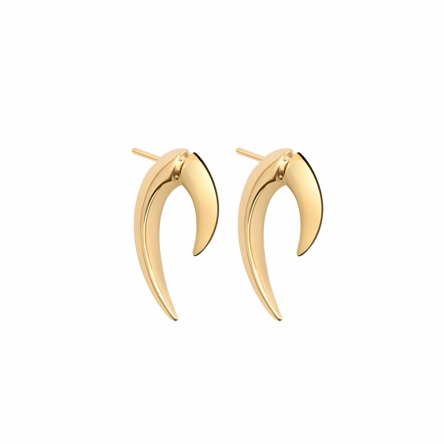 Talon Earrings - Yellow Gold Vermeil