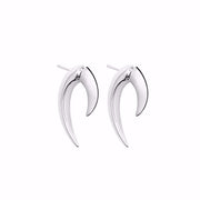 Silver Talon Earrings