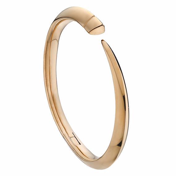 Silver and Rose Gold Signature Cuff Medium